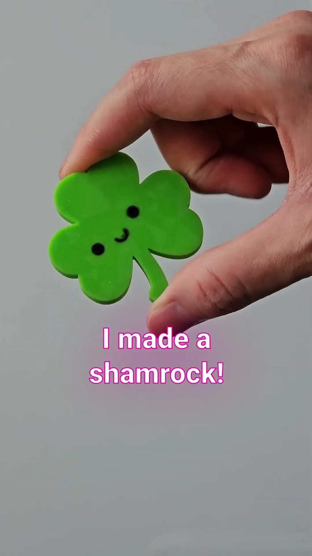 March Magnets - Day 17 #marchmagnets | Kawaii Shamrock