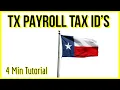 How to Apply for Texas Payroll Tax ID Numbers