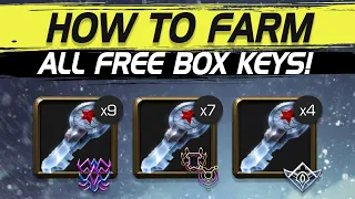 How To Farm All Known Free Ascended Box Keys Legends Event Marvel Contest of Champions