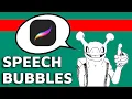 How To Make Speech Bubbles in Procreate