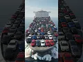 Luxury Cars Sink with Giant Cargo Ship – Epic Ocean Disaster!