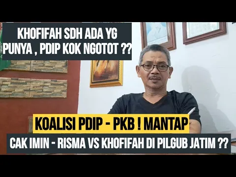 Download MP3 SUDAH ADA YG PUNYA !! PDIP KOK NGOTOT CALONKAN BU KHOFIFAH ?? KETUM MUSLIMAT JD PETUGAS PARTAI ?