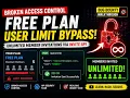 Broken Access Control Free Plan User Limit Bypass via Invite API Real Bug Bounty