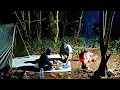 Download Lagu camping ‼️- membangun tenda-bertahan hidup di hutan-berburu ikan dan tidur di dalam hutan-Asmr