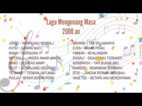 Download MP3 Kumpulan Lagu Pop Tahun 2000an Mengenang Masa Lalu Remaja SMA | Lagu Galau | Lagu Sedih