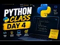 Python Class - Day 4 Building Stronger Programming Skills