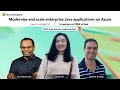 Modernize and scale enterprise Java applications on Azure BRK147