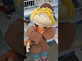 Vintage 1996 Rugrats Detective Angelica on Roller Skates Stuffed Plush plushy Doll