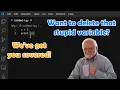 How to Delete Variables Or anything alse in Python