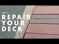 How To Repair Your Deck Bunnings Warehouse