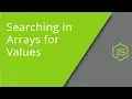 Searching in Arrays