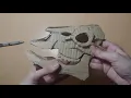 Deer skull mask TUTORIAL TEMPLATE IN DESCRIPTION