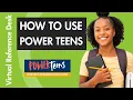 Introduction to POWER Teens Virtual Reference Desk