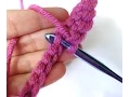 How To Crochet Into The Back Bump of A Chain
