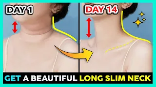 Download ✨ GET A LONG SLIM NECK WORKOUT \u0026 MASSAGE | LOSE NECK FAT, REMOVE NECK WRINKLES, VISIBLE COLLARBONE MP3