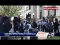 Graham s pepper spray arrest people after traffic blocked during voter rally