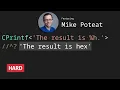 C-printf Parser with Mike Poteat - TypeScript Type Challenges HARD