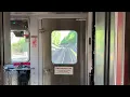 MBTA Franklin Line Front View POV Walpole - Boston