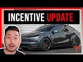 Tesla Incentive Update