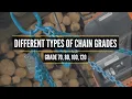 What are the Different Grades of Chain Learn the Different Types of Chain Grades