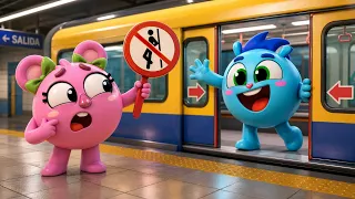 Primera Vez en el Metro | Normas de Seguridad y Canciones Divertidas