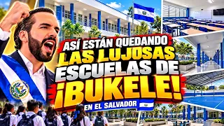 🚨😱ASÍ ESTÁN QUEDANDO LAS LUJOSAS ESCUELAS DE NAYIB BUKELE.🚨😱