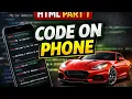 How To Build A Car Website On Mobile Using HTML CSS Acode Tutorial