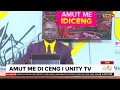 AMUT ME LEB LANGO I UNITY TV ME IDICENG 17TH AUG 2026