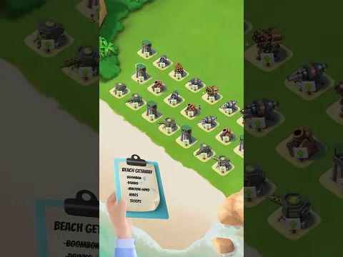 Just a relaxing beach getaway 💆 #boombeach