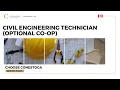 Civil Engineering Technician Optional Co-op