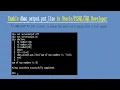 How to enable dbms - output dbms