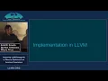 2019 EuroLLVM Developers Meeting N Prica Improving Debug Information in LLVM to Recover