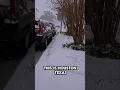 First REAL Snow Day in HOUSTON 2025