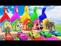 Download Lagu Long Slide Game With Cow Elephant Gorilla Hippopotamus Tiger 3d Animal Game Funny 3d Animals