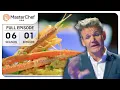 Download Lagu MasterChef Apron Battle Shrimp Showdown begint | MasterChef USA | Food Show