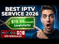 Best IPTV Service 2026 40 000 Channels From 19 99 No Contract