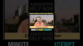 Simple Question That Reframes What New Board Thinks They Know 