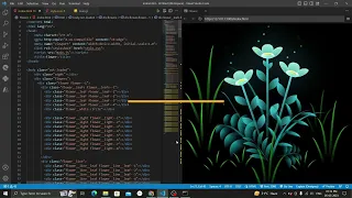 Build a Beautiful Animated Flower Using HTML CSS JavaScript Easy Project 2026