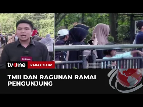 TMII & Taman Margasatwa Ragunan Ramai Dipenuhi Pengunjung