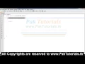 java lesson 4 - Variables and Int datatype-urdu and Hindi tutorial-www PakTutorials tk