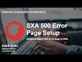 Download Lagu SXA 500 Error Page Setup