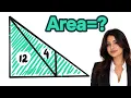 Only 1 Can Solve This Triangle Area Puzzle