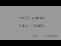 Download Lagu Puisi Cinta (Kahlil Gibran) - Sastra Mahdani