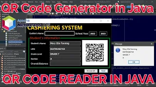 Java Programming - QR Code Generator and Reader