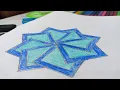Calming Geometric Pattern - 10