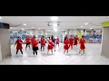 Chan Fu Remix (搀扶) Line Dance - Demo By D'Sisters \u0026 Friends LDG @herutianlinedance1398