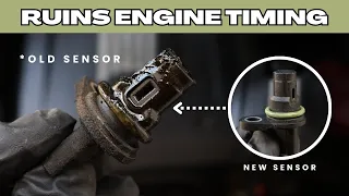 How to Replace BMW Camshaft Position Sensors P0012 P0015 Code Fix Rough Idle and Misfires