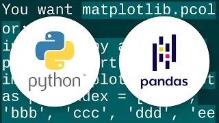 Making heatmap from pandas DataFrame