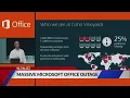Microsoft 365 including Outlook email Word Excel and Teams hit with massive outage