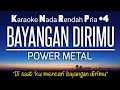 Download Lagu Bayangan Dirimu - Power Metal Karaoke Lower Key Nada Rendah +4